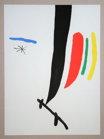 Lithographie Miró - Ma de Proverbis