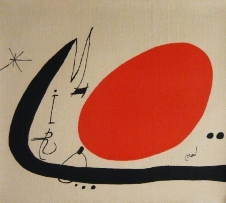 Lithographie Miró - Ma de Proverbis 