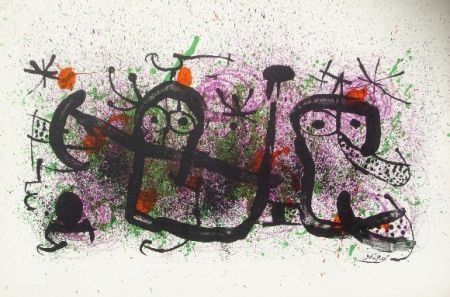 Lithographie Miró - Ma de proverbis 2