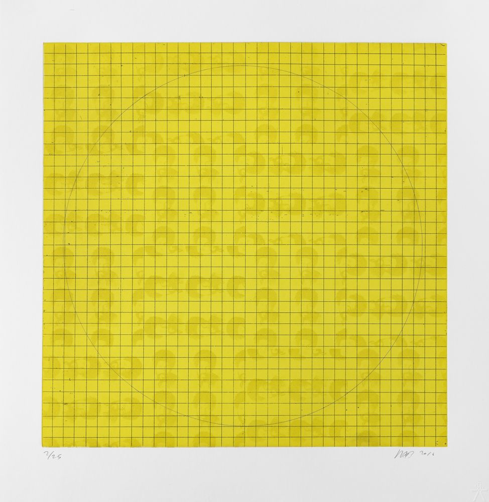 Gravure Binion - MAB Etching 2 yellow