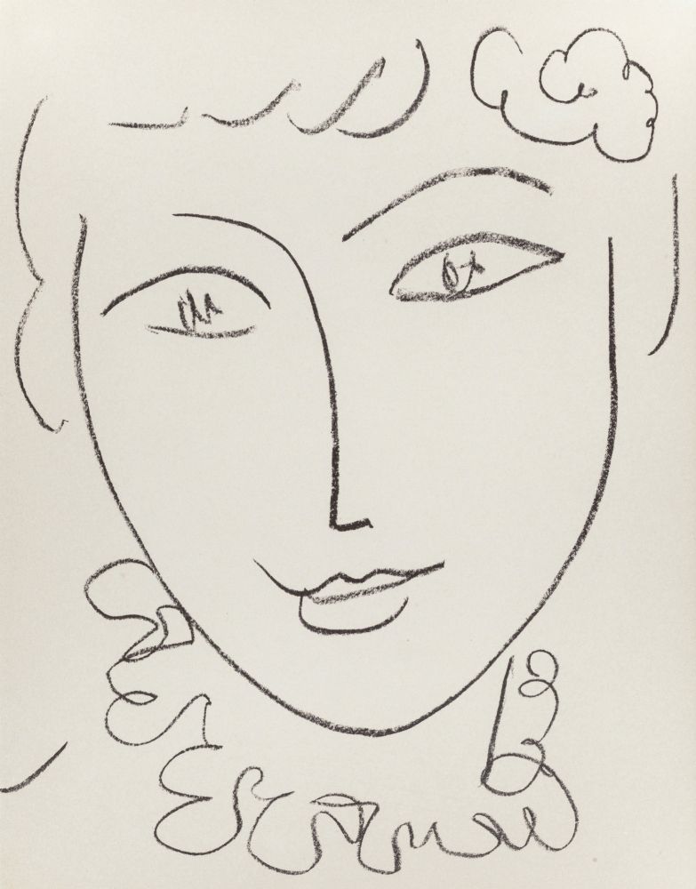 Lithographie Matisse - Madame Pompadour