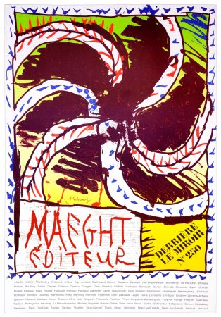 Affiche Alechinsky - Maeght Editeur, 1982