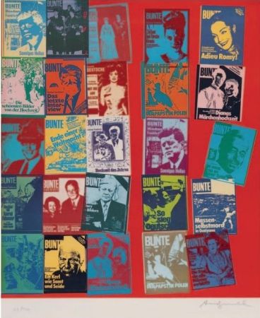 Sérigraphie Warhol - Magazine and History