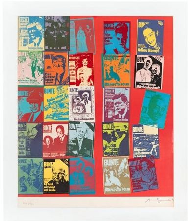 Sérigraphie Warhol - Magazine and History, FS II.304 A