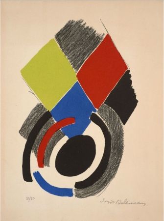 Lithographie Delaunay - Magie des rythmes