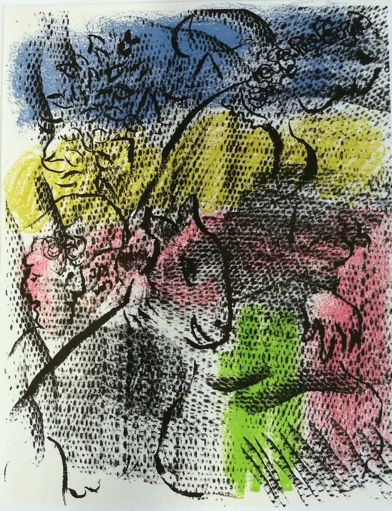 Lithographie Chagall - Mai 1970