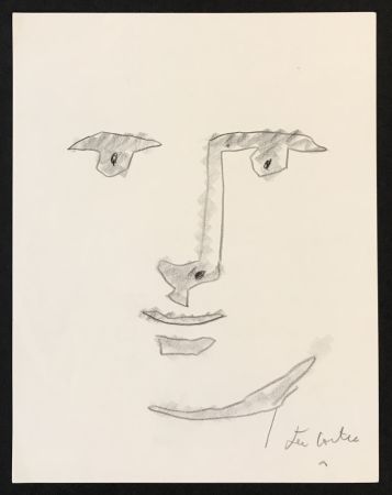 Aucune Technique Cocteau - Male Portrait