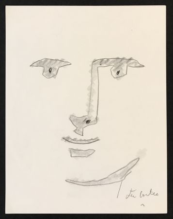 Aucune Technique Cocteau - Male Portrait