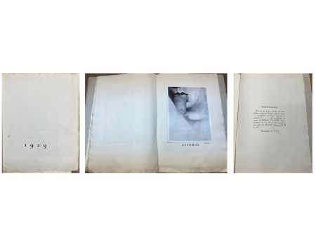 Livre Illustré Ray - MAN RAY - Louis ARAGON - Benjamin PERET. 1929 avec quatre photographies… (1929).