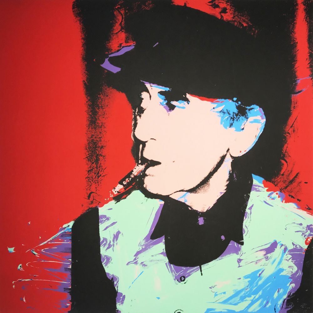 Sérigraphie Warhol - Man Ray II.148