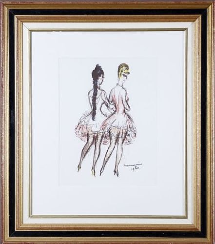 Lithographie Van Dongen - MANNEQUINS – 1960