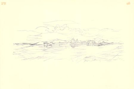 Lithographie Villon - Mantoue (Mantua, Italy)