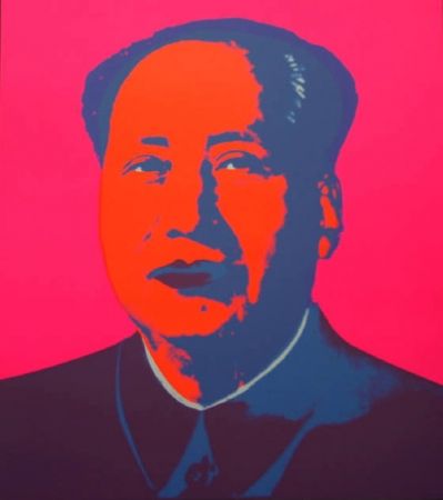 Sérigraphie Warhol (After) - Mao - Hot pink