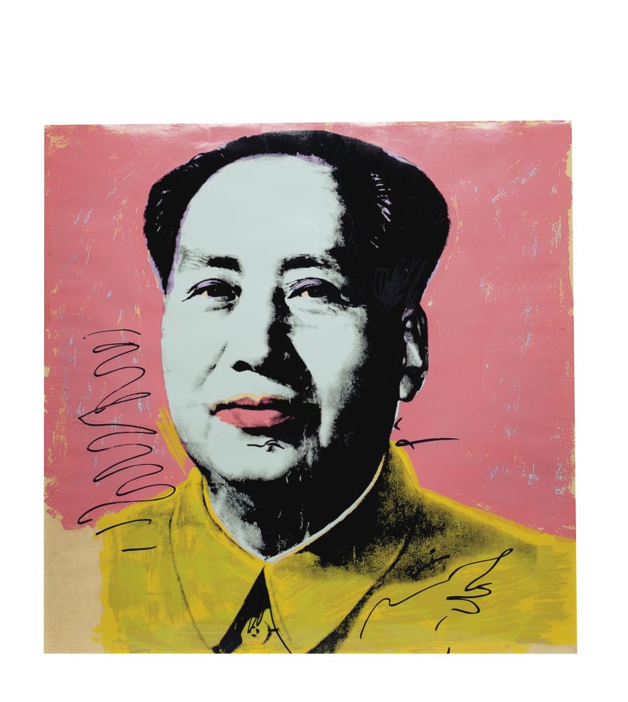 Sérigraphie Warhol - Mao 91