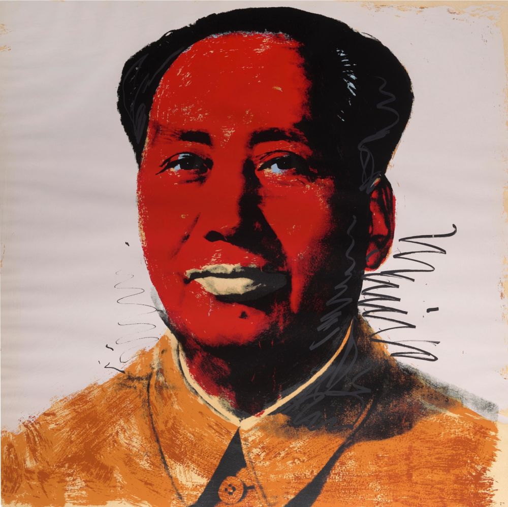 Sérigraphie Warhol - Mao (F & S II.96)