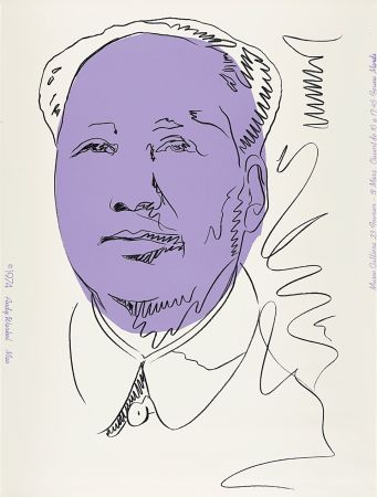 Sérigraphie Warhol - Mao (FS II.125A)
