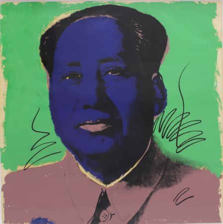 Sérigraphie Warhol - Mao (FS II.90)