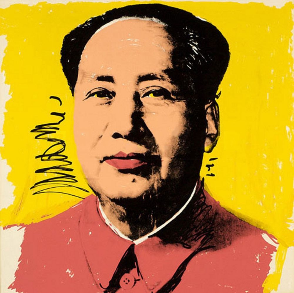 Sérigraphie Warhol - Mao (FS II.97) 