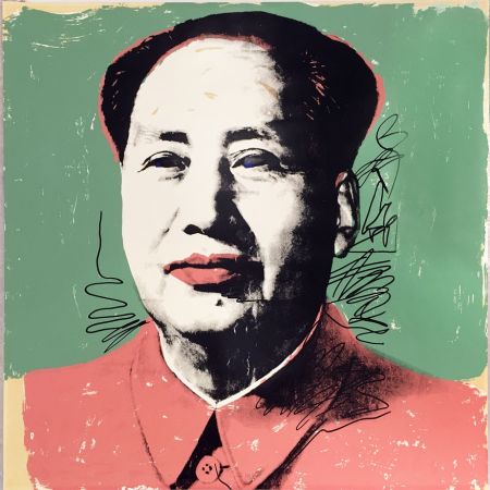 Sérigraphie Warhol - Mao, II.95