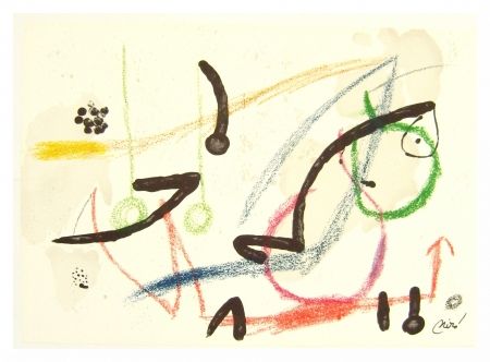 Lithographie Miró - Maravillas