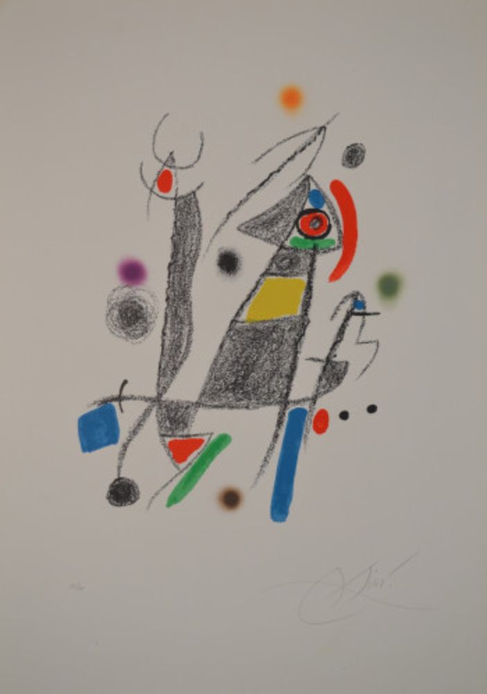 Lithographie Miró - Maravillas - M1058