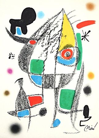 Lithographie Miró - Maravillas 20