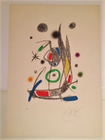 Lithographie Miró - Maravillas con Varaciones Acrosticas 