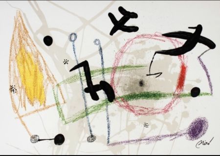 Lithographie Miró - Maravillas con variaciones 5