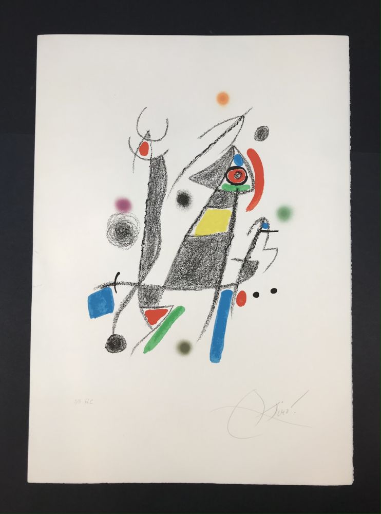 Lithographie Miró - Maravillas con variaciones acrosticas