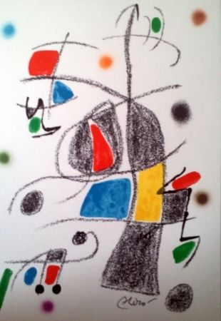 Lithographie Miró - MARAVILLAS CON VARIACIONES ACROSTICAS