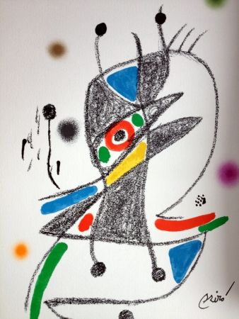 Lithographie Miró - MARAVILLAS CON VARIACIONES ACROSTICAS