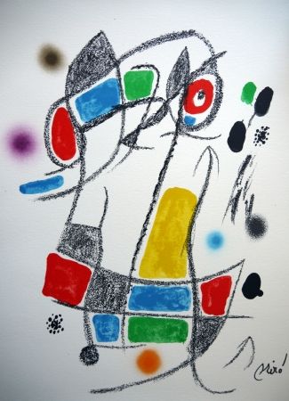 Lithographie Miró - MARAVILLAS CON VARIACIONES ACROSTICAS