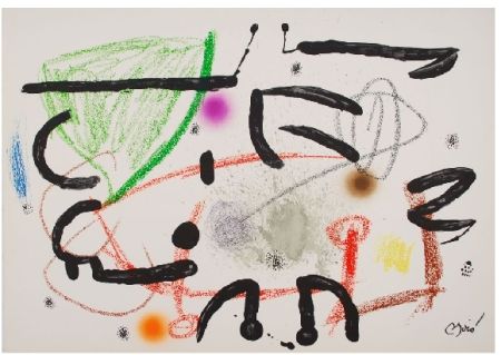 Lithographie Miró - Maravillas con variaciones acrosticas 15