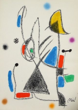 Lithographie Miró - Maravillas con variaciones acrosticas 16