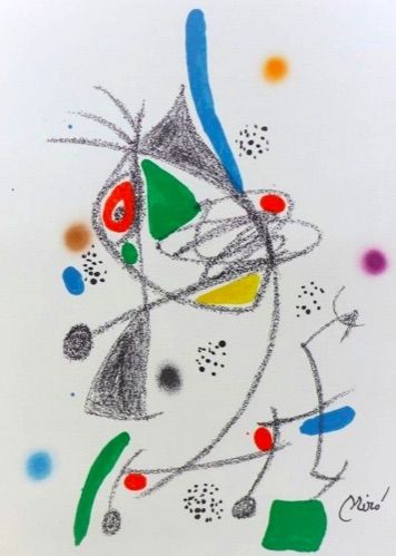 Lithographie Miró - Maravillas con variaciones acrosticas 4