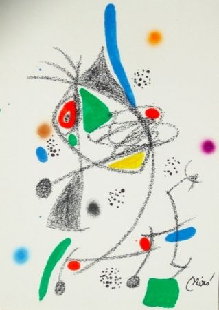 Lithographie Miró - Maravillas con variaciones acrosticas 4