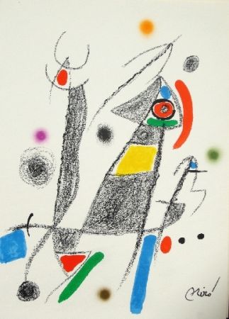 Lithographie Miró - Maravillas con variaciones acrosticas 6
