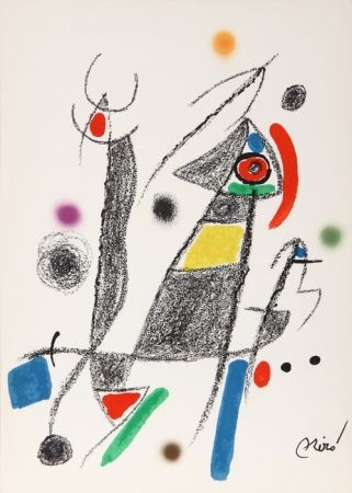 Lithographie Miró - Maravillas con Variaciones Acrosticas en el jardin de Miro (Number 8)