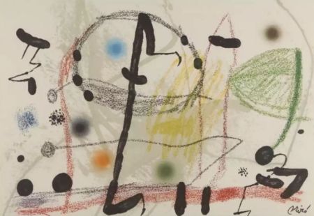 Lithographie Miró - Maravillas con variaciones acrósticas 13