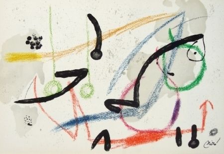 Lithographie Miró - Maravillas Con Variaciones Acrósticas En El Jardín De Miró