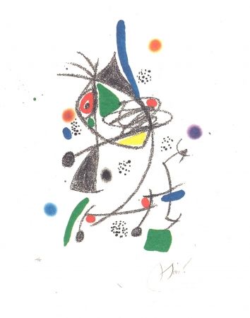 Lithographie Miró - Maravillas Con Variaciones Acrósticas En El Jardín De Miró