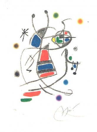 Lithographie Miró - Maravillas Con Variaciones Acrósticas En El Jardín De Miró