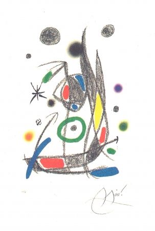 Lithographie Miró - Maravillas Con Variaciones Acrósticas En El Jardín De Miró