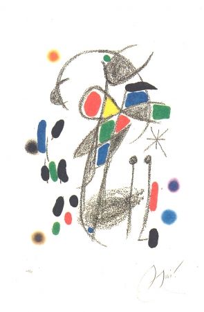 Lithographie Miró - Maravillas Con Variaciones Acrósticas En El Jardín De Miró