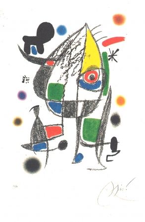 Lithographie Miró - Maravillas Con Variaciones Acrósticas En El Jardín De Miró