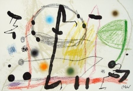 Lithographie Miró - Maravillas Con Variaciones Acrósticas En El Jardín De Miró
