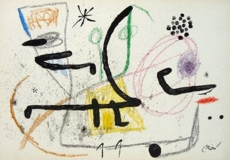 Lithographie Miró - Maravillas Con Variaciones Acrósticas En El Jardín De Miró