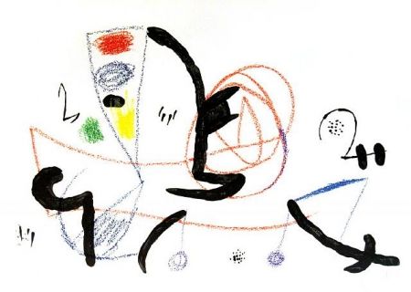 Lithographie Miró - Maravillas Con Variaciones Acrósticas En El Jardín De Miró