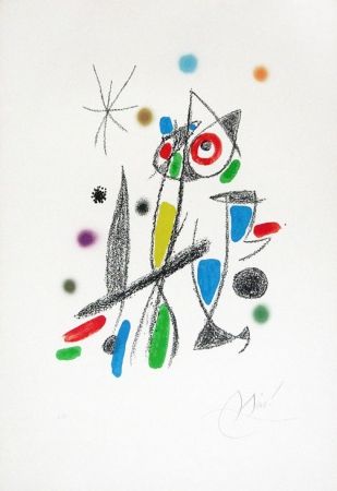 Lithographie Miró - Maravillas Con Variaciones Acrósticas En El Jardín De Miró