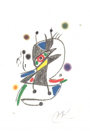 Lithographie Miró - Maravillas Con Variaciones Acrósticas En El Jardín De Miró